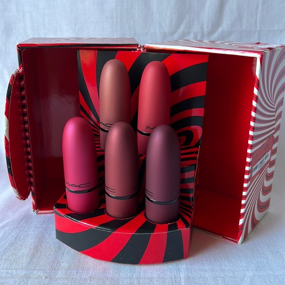Mac Lipstick 5 piece Multi Color New - Picture 2 of 16